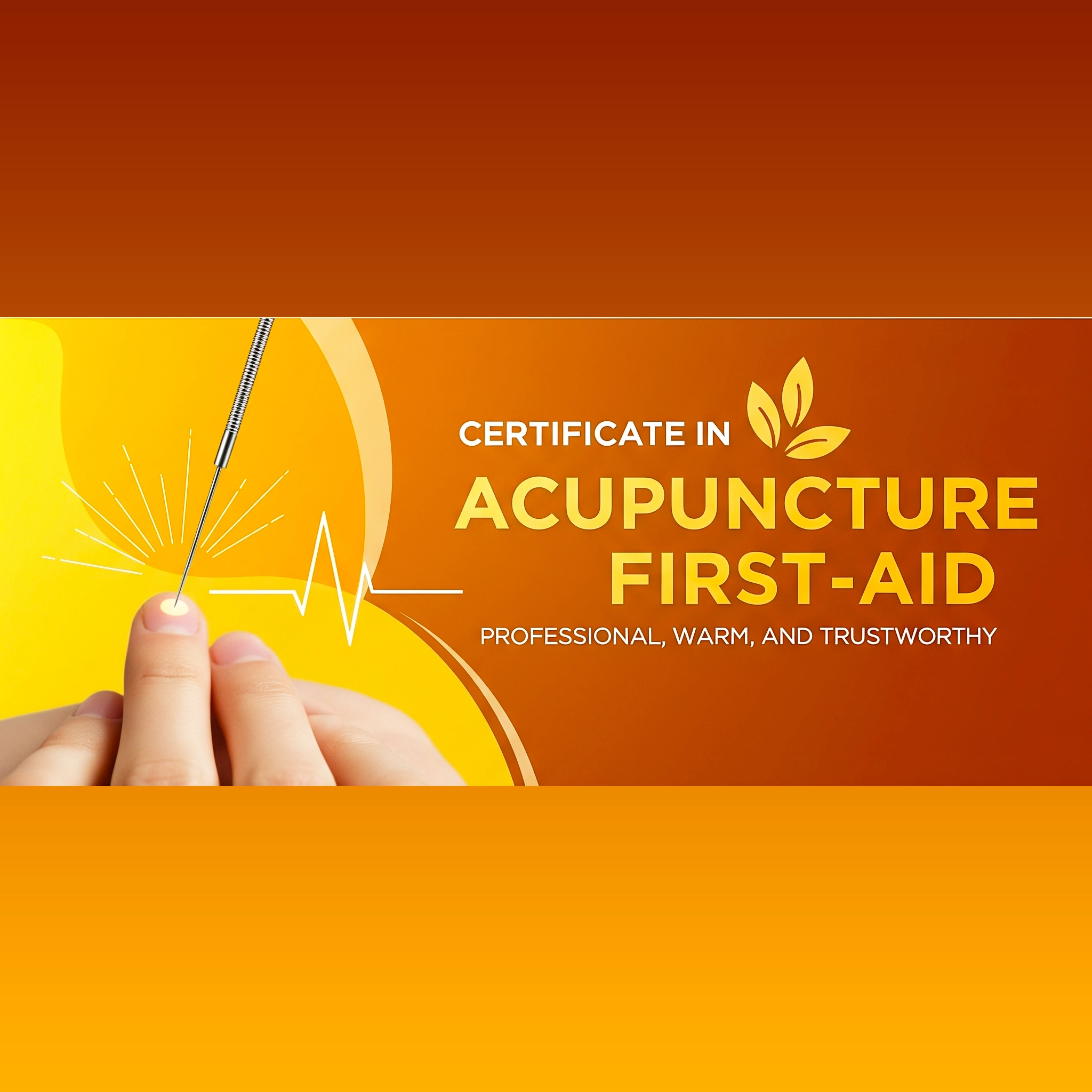 Certificate in Acupuncture First-Aid Madurai, Tamil Nadu